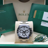 Rolex Daytona Weiss - 116500LN - LC100 03/2018 - New and unworn - Vault watch - First purchase invoice - Full Set