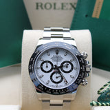 Rolex Daytona Weiss - 116500LN - LC100 03/2018 - New and unworn - Vault watch - First purchase invoice - Full Set