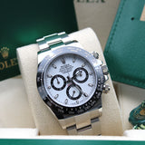 Rolex Daytona Weiss - 116500LN - LC100 03/2018 - New and unworn - Vault watch - First purchase invoice - Full Set