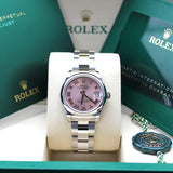 Rolex Datejust 31 Rose - 278240 - 11/2025 - New and unworn - Full Set