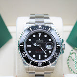 Rolex Sea Dweller Red 126600 - LC100 02/2025 - New and unworn - Full Set