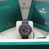 Rolex Yacht Master 37 Oysterflex Rosegold  - 268655 - 02/2025 - Neu und Ungetragen - Full Set