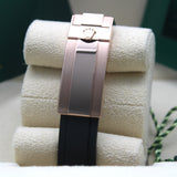 Rolex Yacht Master 37 Oysterflex Rosegold  - 268655 - 02/2025 - Neu und Ungetragen - Full Set