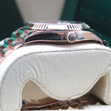 Rolex Day Date Everose Sundust Baguette - 228235 - 12/2024 - New and unworn - Full Set