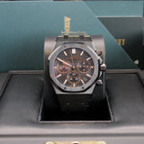 Audemars Piguet Royal Oak 41 Chrono Black Ceramic - 26240CE.OO.1225CE.02 -2025 - New and unworn - First purchase invoice - Full Set