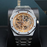 Audemars Piguet Royal Oak 41 Double Balance Wheel Openworked - 15407ST.OO.1220ST.02 -2025 - New and unworn - First purchase invoice - Full Set