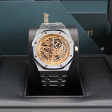 Audemars Piguet Royal Oak 41 Double Balance Wheel Openworked - 15407ST.OO.1220ST.02 -2025 - New and unworn - First purchase invoice - Full Set