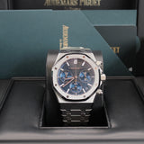 Audemars Piguet Royal Oak 41 Chrono Blue - 26240ST.OO.1320ST.01 -2024 - Very good condition - First purchase invoice - Full Set