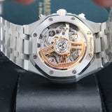 Audemars Piguet Royal Oak 41 Chrono Blue - 26240ST.OO.1320ST.01 -2024 - Very good condition - First purchase invoice - Full Set