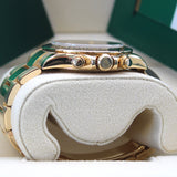 Rolex Daytona Yellow Gold Green "John Mayer" - 116508 - LC170 02/2017 - Mint - Full Set