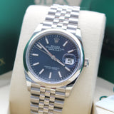 Rolex Datejust 36 Blue 126200 - LC100 02/2026 - New and unworn - Full Set
