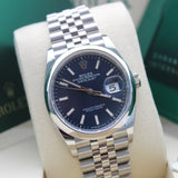 Rolex Datejust 36 Blue 126200 - LC100 02/2026 - New and unworn - Full Set