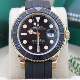 Rolex Yacht Master 42 Oysterflex Gelbgolr  - 226658 - 09/2022 Deutschland - Neuwertig und Ungetragen - Full Set