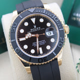 Rolex Yacht Master 42 Oysterflex Gelbgolr  - 226658 - 09/2022 Deutschland - Neuwertig und Ungetragen - Full Set