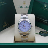 Rolex Oyster Perpetual 34 Lavender - 124200 - LC100 04/2026 - New and unworn - Full Set - 19% VAT