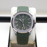 Patek Philippe Aquanaut White Gold Green - 5168g-010 - 03/2026 Germany - New and unworn - Full Set