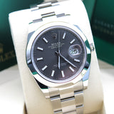 Rolex Datejust 41 Rhodium - 126300 - LC100 03/2026 - Neu und Ungetragen - Full Set