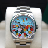Rolex Oyster Perpetual 36 Celebration - 126000 - LC100 04/2025 - Neu und Ungetragen - Erstkaufrechnung - Full Set
