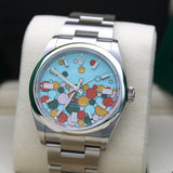 Rolex Oyster Perpetual 36 Celebration - 126000 - LC100 04/2025 - Neu und Ungetragen - Erstkaufrechnung - Full Set