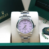Rolex Oyster Perpetual 31 Candy - 277200 - 06/2026 LC100 - New and Unworn - Full Set