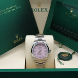 Rolex Oyster Perpetual 31 Candy - 277200 - 06/2026 LC100 - New and Unworn - Full Set