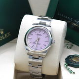 Rolex Oyster Perpetual 31 Candy - 277200 - 06/2026 LC100 - New and Unworn - Full Set
