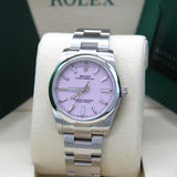 Rolex Oyster Perpetual 34 Candy - 124200 - LC100 02/2026 - New and Unworn - Full Set -